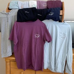 Ivory Ella long sleeve tees, 2 shirt sleeve, seasonal, basketball(2), and reg